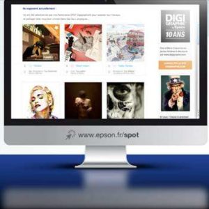 [BELOW] in Epson advertisement