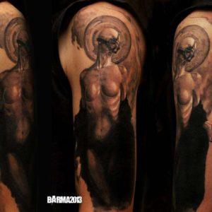 [SAINT-CYANIDE] tattoo by Artem Pelipenko