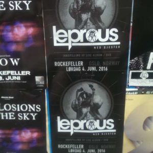 Leprous poster Leprous poster
