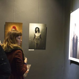 [THE THIRD ANGEL] print in Ventre exhibition