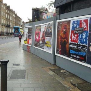 Posters of [ventre] exhibition in Dublin