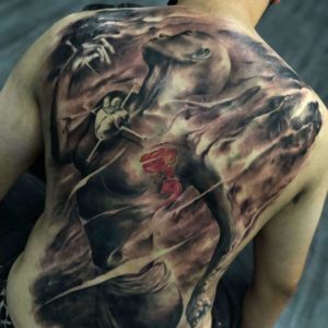 [RISEN] tattoo by Carlos Serrano Keir
