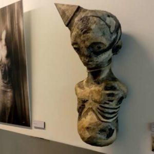 [TUMORAL DREAMS] print and a sculpture by Trëz